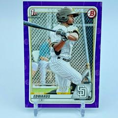 Xavier Edwards [Purple] #BP-10 Baseball Cards 2020 Bowman Paper Prospects Prices
