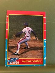1986 World Series Dwight Gooden Baseball Cards 1987 Fleer World Series Prices