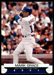 Mark Grace #67 Baseball Cards 2001 Stadium Club Prices