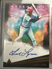 Fred Lynn [Gold] Baseball Cards 2021 Panini Chronicles Ascension Autographs Prices