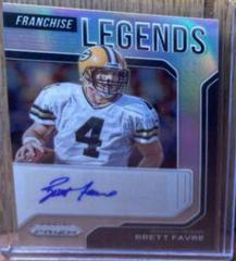 Brett Favre #FLS-BF Football Cards 2021 Panini Prizm Franchise Legends Signatures Prices