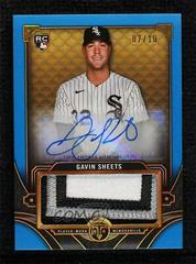 Gavin Sheets [Sapphire] Baseball Cards 2022 Topps Triple Threads Rookie Autographs Prices