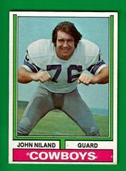 John Niland #80 Football Cards 1974 Topps Parker Brothers Prices