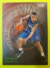 Stephon Marbury #8 Basketball Cards 1997 Fleer Rookie Rewind Prices
