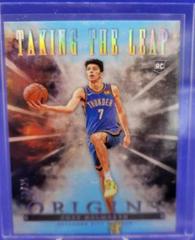 Chet Holmgren [Turqoise] #9 Basketball Cards 2022 Panini Origins Taking the Leap Prices