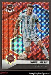 Lionel Messi [Red Mosaic] #10 Prices | 2021 Panini Mosaic Road to