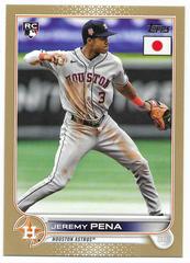 Jeremy Pena [Gold] #8 Baseball Cards 2022 Topps Japan Edition Prices