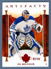 Ed Belfour [Rose] Hockey Cards 2022 Upper Deck Artifacts Prices