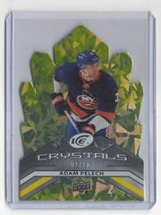 Adam Pelech [Yellow] #IC-14 Hockey Cards 2021 Upper Deck Ice Crystals Prices