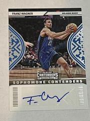 Franz Wagner #SC-FWG Basketball Cards 2022 Panini Contenders Sophomore Autographs Prices