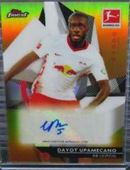 Dayot Upamecano [Orange Refractor] Soccer Cards 2020 Topps Finest Bundesliga Autographs Prices