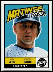 Derek Jeter #M2 Baseball Cards 2001 Upper Deck Vintage Matinee Idols Prices