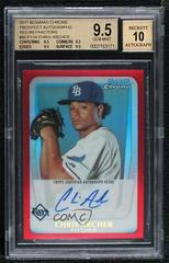 Chris Archer [Red Refractor Autograph] #BCP134 Baseball Cards 2011 Bowman Chrome Prospects Prices