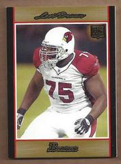 Levi Brown [Gold] Football Cards 2007 Bowman Prices