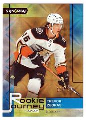 Trevor Zegras [Gold] #RJ-10 Hockey Cards 2021 Upper Deck Synergy Rookie Journey Away Prices