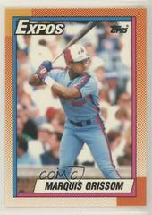Marquis Grissom #714 Baseball Cards 1990 Topps Tiffany Prices