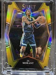 Ja Morant [Gold Prizm Die Cut] Basketball Cards 2021 Panini Select Prices