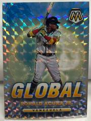 Ronald Acuna Jr. Baseball Cards 2022 Panini Mosaic Global Prices