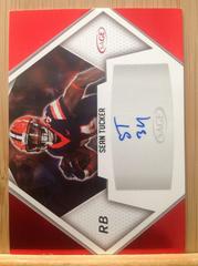 Sean Tucker [Red] Football Cards 2023 Sage Autographs Prices