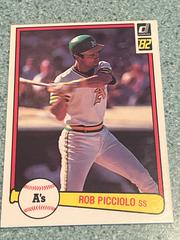Rob Picciolo #465 Baseball Cards 1982 Donruss Prices