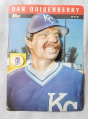 Dan Quisenberry #24 Baseball Cards 1985 Topps 3D Stars Prices