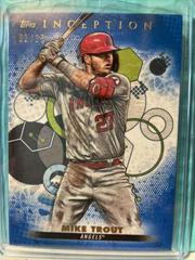 Mike Trout [Blue] Baseball Cards 2022 Topps Inception Prices