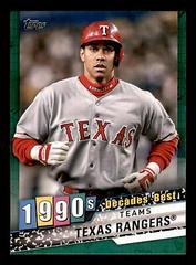 TEXAS RANGERS Baseball Cards 2020 Topps Decades' Best Prices