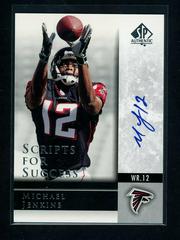 Michael Jenkins #SS-MJ Football Cards 2004 SP Authentic Scripts for Success Autograph Prices