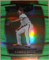 Camilo Doval [Neon Green Prizm] #2 Baseball Cards 2022 Panini Select Prices