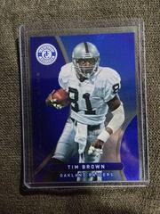 Tim Brown [Platinum Green Autograph] #83 Football Cards 2012 Panini Totally Certified Prices