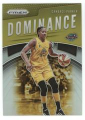 Candace Parker [Prizm Gold] #14 Basketball Cards 2020 Panini Prizm WNBA Dominance Prices