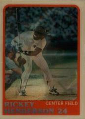 Rickey Henderson Baseball Cards 1988 Sportflics Prices