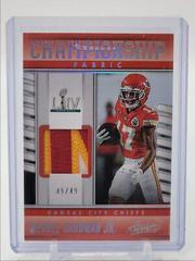 Mecole Hardman Jr. [Holo Silver] #CF-7 Football Cards 2023 Panini Absolute Championship Fabric Prices