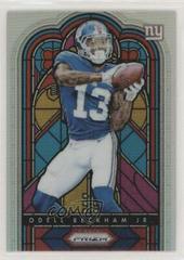 Odell Beckham Jr. [Gold Mojo] #SG-3 Football Cards 2018 Panini Prizm Stained Glass Prices