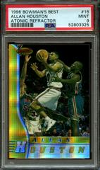 Allan Houston Atomic Refractor Basketball Cards 1996 Bowman's Best Prices