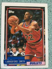 LaBradforf #296 Basketball Cards 1992 Topps Prices