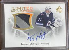 Connor Hellebuyck Hockey Cards 2021 SP Authentic Limited Auto Material Prices