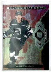 Brandt Clarke [Red] Hockey Cards 2022 Upper Deck Black Diamond Prices