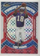 Sidney Rice [Xfractor] #RFM-SR Football Cards 2007 Topps Finest Moments Prices