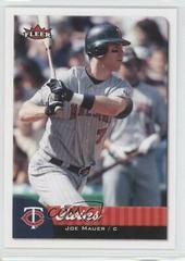 Joe Mauer Baseball Cards 2007 Fleer Prices