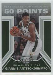 Giannis Antetokounmpo #5 Basketball Cards 2019 Panini Contenders Optic Playing the Numbers Game Prices