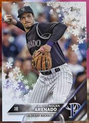 Nolan Arenado Baseball Cards 2016 Topps Holiday Prices