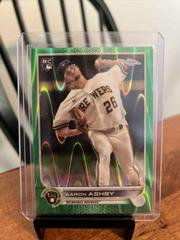 Aaron Ashby [Sonic Green RayWave] #80 Baseball Cards 2022 Topps Chrome Prices