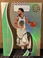 Stephen Curry [Emerald] #1 Basketball Cards 2019 Panini Illusions Astounding Prices