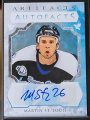 Martin St. Louis Hockey Cards 2023 Upper Deck Artifacts Autograph Facts Prices