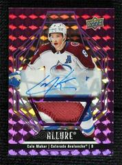 Cale Makar [Purple Diamond Autograph Patch] #70 Hockey Cards 2022 Upper Deck Allure Prices