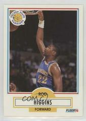 Rod Higgins Basketball Cards 1990 Fleer Prices