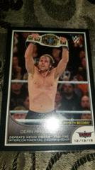 Dean Ambrose Wrestling Cards 2016 Topps WWE Road to Wrestlemania Short Prints Prices