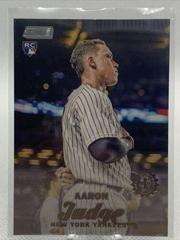 Aaron Judge [First Day Issue] #64 Baseball Cards 2017 Stadium Club Prices