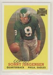 Sonny Jurgensen #70 Football Cards 2001 Topps Archives Prices
